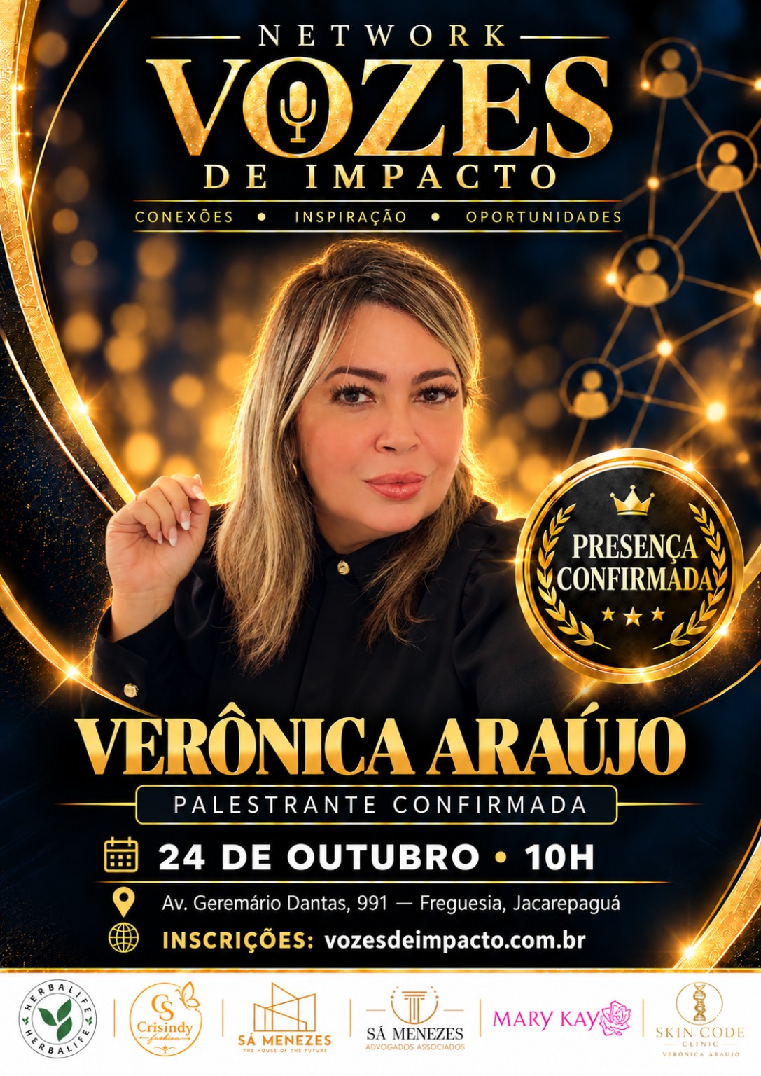 Verônica Araújo — palestrante confirmada