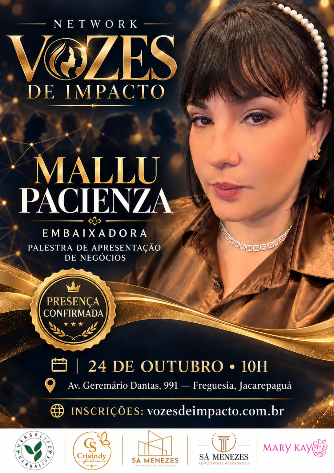 Mallu Pacienza — embaixadora e palestrante